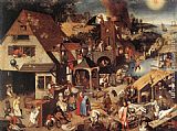 Proverbs by Pieter the Younger Brueghel